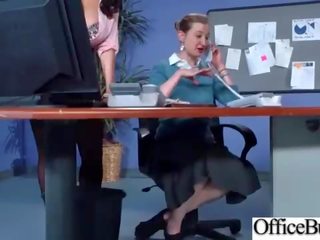Seks scena w biuro z szmata gorące cycate dziewczyna (ava addams & riley jenner) video-02