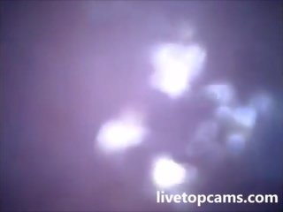 Skol cums filmat från inuti en vaginaen vid livetopcams pt1